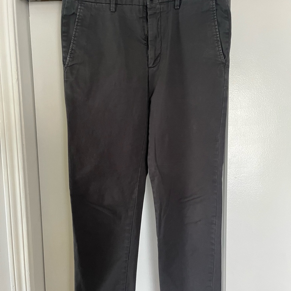 Men's Gray Banana Republic Lived-In Chino Skinny Fit 32x30